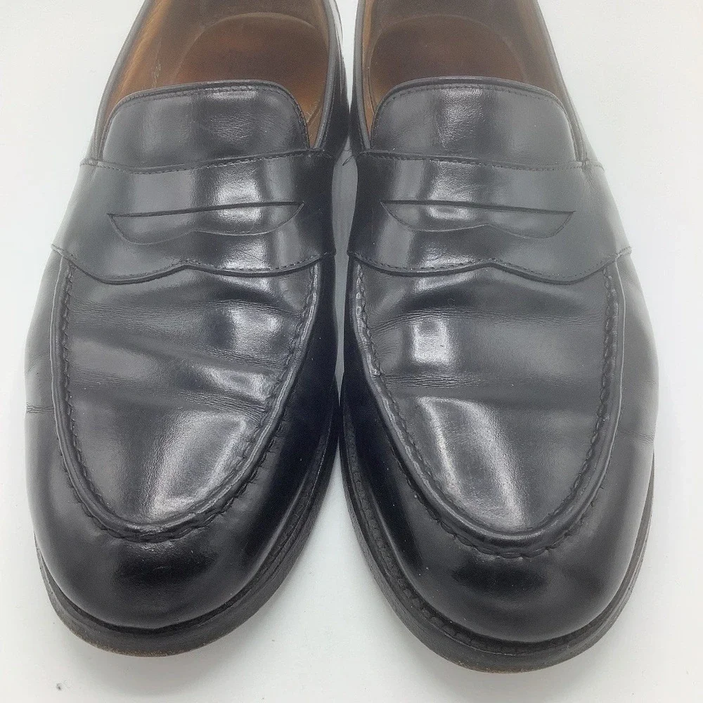 Allen Edmonds Randolph Shell Cordovan Penny Loafer Shoes Size 11.5 MSRP $750‎